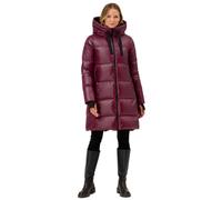 Krimson Klover Winter-Daunenmantel Compass Long Down (mit Kapuze, wärmeisolierung) burgund Damen, Größe L