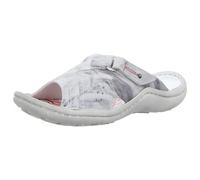 Krisbut 7122-1-1 Pantoletten grau grau Gr. 38
