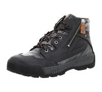 Krisbut Herren Schnürstiefeletten/Winterboots Dunkelgrau Glattleder, Größe:41, Farbauswahl:grau-Kombi