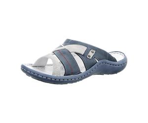 KRISBUT Bequeme Pantoletten für Damen, blau, Größe 36 EU