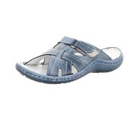 KRISBUT Bequeme Pantoletten für Damen, blau, Größe 40 EU