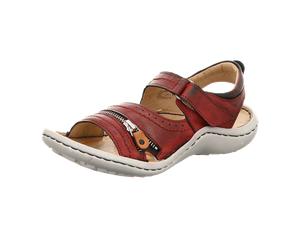 KRISBUT Bequeme Sandalen für Damen, rot, Größe 39 EU