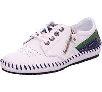 KRISBUT Damen 2466 Weiß Genarbtes Leder 39