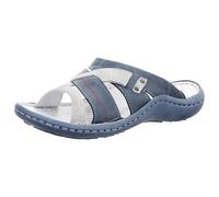 KRISBUT Damen Pantoletten blau-Kombi Gr. 40