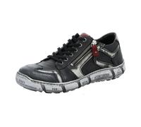 KRISBUT Sportliche Schnürschuhe für Herren, schwarz, Größe 41 EU