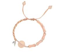 Kristall-Feng-Shui-Armband - grüne Jade-Donut-Harmony-Schnalle mit Rosenquarz-Bambus-Anhänger - Chakra-Balance, Meditationsschmuck für Glück und Wohlstand, One Size, Stein, Kein Edelstein