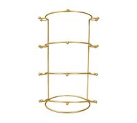 Kristall Krone Stirnband Display Rack Gold/Weiß Metall Prinzessin Krone Ständer Kopfbedeckung Lagerung Organizer Rack Braut Stirnband Organizer