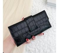 Kroko-Prägung Klappbare leichte moderne Geschäfts-Kredit-/ID-Karten-Bargeld-Slot Geschäfts-Lässig Lehrertag-Lehrergaben Arbeits-Business-Pendeln Reise