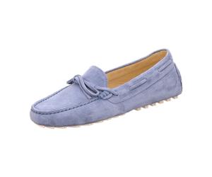 Kroll Da. Mokassin m. Schleife Blau für Damen, blau, Größe 41 EU