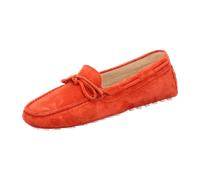 Kroll Da. Mokassin m. Schleife Rot für Damen, orange, Größe 38 ½ EU