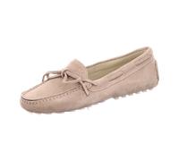 Kroll Mokassin,Velours,Beige für Damen, beige, Größe 38 ½ EU