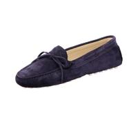 Kroll Mokassin,Velours,Blau für Damen, blau, Größe 37 EU