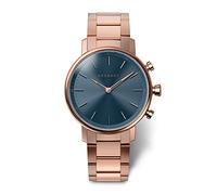 KRONABY Damen Hybrid Uhr Edelstahl 316L Rosé - Saphirglas - Wasserdicht 10 ATM - Musiksteuerung - Schritte - Benachrichtigt und lehnt Anrufe ab S2445/1 - Carat