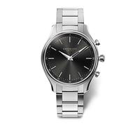 KRONABY Damen Hybrid Uhr Edelstahl 316L - Saphirglas Hochfest - Wasserdicht 10 ATM - Musiksteuerung - Schritte - Benachrichtigt und lehnt Anrufe ab S2750/1 - Sekel