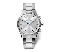 KRONABY Damen Hybrid Uhr Edelstahl 316L - Saphirglas - Wasserdicht 10 ATM - Musiksteuerung - Schritte - Benachrichtigt und lehnt Anrufe ab S0556/1 - Sekel