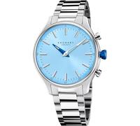 KRONABY Hybrid Smartwatch Herren Edelstahl - Intelligente Analoguhr - Wasserdicht 10 ATM - Musik, Schritte, Benachrichtigungen - S3782/3 Sekel