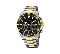 KRONABY Hybrid Smartwatch Herren Edelstahl - Intelligente Analoguhr - Wasserdicht 20 ATM - Musik, Schritte, Benachrichtigungen - S3779/2 Diver