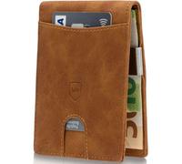 Kronenschein® Slim Wallet mit RFID Schutz I Geldbörse Herren & Damen klein I Portmonee mit Geldklammer I Mini Geldbeutel I Kartenetui I Karten Portemonnaie I Kreditkartenetui