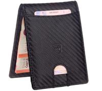 Kronenschein® Slim Wallet mit RFID Schutz I Geldbörse Herren & Damen klein I Portmonee mit Geldklammer I Mini Geldbeutel I Kartenetui I Karten Portemonnaie I Kreditkartenetui