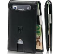 Kronenschein® Slim Wallet mit RFID Schutz I Geldbörse Herren & Damen klein I Portmonee mit Geldklammer I Mini Geldbeutel I Kartenetui I Karten Portemonnaie I Kreditkartenetui