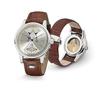 Kronsegler Herren Automatikuhr Deutsche Dichter - Friedrich Schiller Stahl-altsilbern