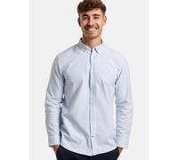 Kronstadt Hemd Langarm Herren Regular Fit Baumwolle blau, XXL