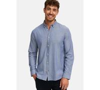 Kronstadt Hemd Langarm Herren Regular Fit Baumwolle marine, XXXL