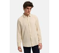 Kronstadt Hemd Langarm Herren Regular Fit Baumwolle vanille, M