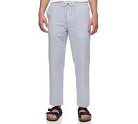KRONSTADT Herren KSArlin Sommer-Hose Chinohose aus Seersucker mit Tunnelzug | Leichte Seersuckerhose mit luftiger Struktur und angenehmer Passform, Herrenhose, Chinohose, Stoffhose, Sommerhose für Männer