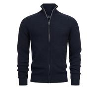 KRONSTADT Herren KSDorsey Klassische Strickjacke aus Wollmix mit Kragen | Eleganter Cardigan aus warmem Materialmix für Business und Alltag, Herrenjacke, Freizeitjacke, Strickoberteil für Männer