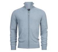 KRONSTADT Herren KSDorsey Klassische Strickjacke aus Wollmix mit Kragen | Eleganter Cardigan aus warmem Materialmix für Business und Alltag, Herrenjacke, Freizeitjacke, Strickoberteil für Männer