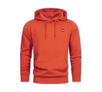 KRONSTADT Herren KSLars Hoodie Sweatshirt mit Kapuze aus Baumwollmix | Kapuzenpullover für Männer Burnt Ochre, XL