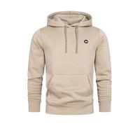 KRONSTADT Herren KSLars Hoodie Sweatshirt mit Kapuze aus Baumwollmix | Kapuzenpullover für Männer Chinchilla, S