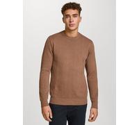 Kronstadt Strickpullover Herren Baumwolle braun, XL