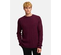 Kronstadt Strickpullover Herren bordeaux, XL