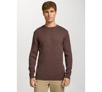 Kronstadt Strickpullover Herren braun, S
