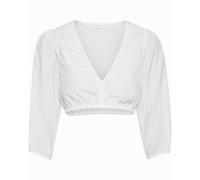 Krüger 3/4-Arm Dirndlbluse Ecru (Größe: 34) 34 weiß