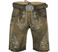 Krüger Buam Lederhose Emil Rustik gespeckt, Gr.50 Herren