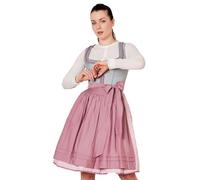 KRÜGER COLLECTION Dirndl Siena 114267 | Grau Rose 60cm 48