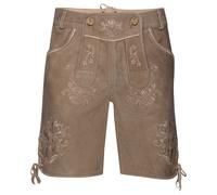 Krüger Collection Kurze Lederhose Trudie Braun (Größe: 34) 34 braun