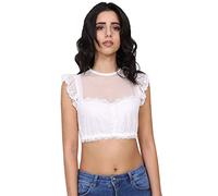 Krüger Damen Dirndlbluse 39142 Ecru 36