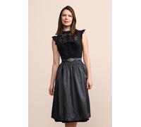 Dirndl ALISHA - Krüger Madl - 70 cm - 415468-070-0004 Schwarz/Schwarz - Gr. - 34
