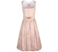 Krüger Dirndl Evi 70cm Länge Ton-in-Ton | Elegantes Cord-Dirndl Reißverschluss | Dirndlschürze mit Schließe | Damen (DE/NL/SE/PL, Numerisch, 40, Regular, Regular, beige)