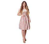 Krüger Dirndl kurzes Dirndl Annette Natur Paisley, Gr.44 Damen