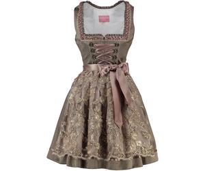Krüger Dirndl Leya Kollektion MADL 419268 50 cm Rocklänge braun - 38