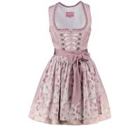 Krüger Dirndl Mini Dirndl Nemi rosa 50 cm Rocklänge Gr. 34 Damen