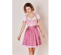 Krüger Dirndl Damen Mini Dirndl 416567 pink 36