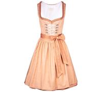 Krüger Dirndl Rixa Ocker | 60cm Länge mit Schnürung | Damen Collection Gr 40
