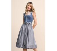 Dirndl SHIRLEY - Krüger Madl - 70 cm - 419070-070-0081 Hellblau/Hellblau - Gr. - 40
