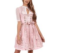 Krüger Dirndl Springflower Kurz 50er Länge Artikelnr. 045875-0-0033 Rosa | Größe 38